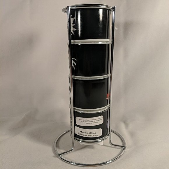 Disney Villains Stackable Coffee Mug Cups Tower Complete Set of 4 NEW Cruella - Picture 3 of 16